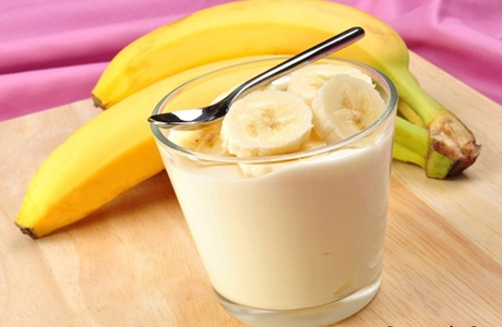 Image result for банан и йогурт